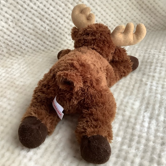 Aurora World Plush Brown Moose Stuffed Animal Toy - Picture 8 of 15